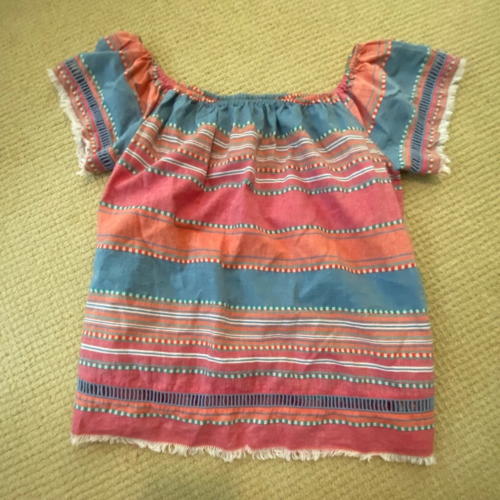 Printed summer blouse